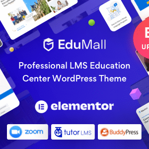 EduMall - Professional LMS Education Center WordPress Theme v4.4.6