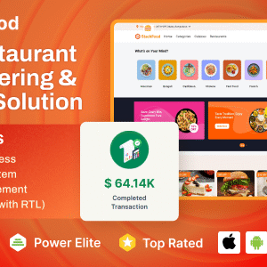 StackFood Multi Restaurant - Food Delivery App with Laravel Admin and Restaurant Panels