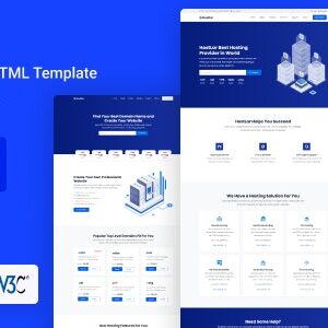 Hostlar – Domain Hosting Provider HTML Template with WHMCS and RTL 10.10.0