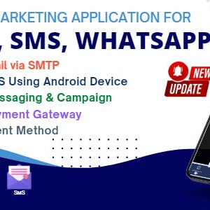 XSender - Bulk Email, SMS and WhatsApp Messaging Application v3.2.3