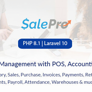SalePro POS, Inventory Management System, HRM & Accounting